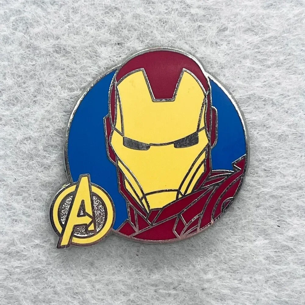 🔮‎ 5/$25 Disney Marvel Avengers Assemble Iron Man Pin